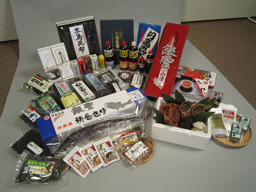 海産物をはじめとするバラエティ豊かな様似町の特産品