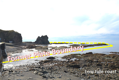 Former Plate Boundary